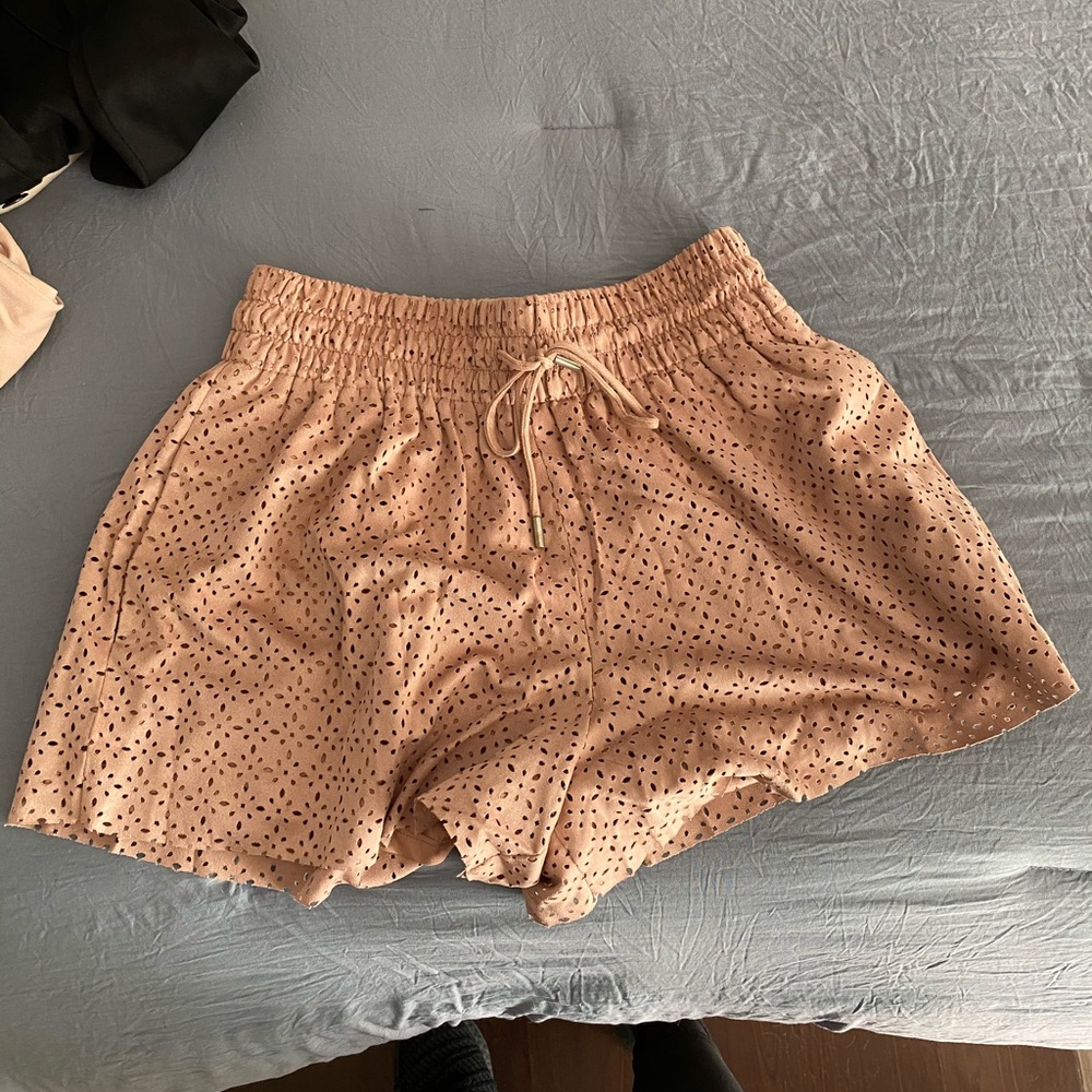 Zara pink shorts